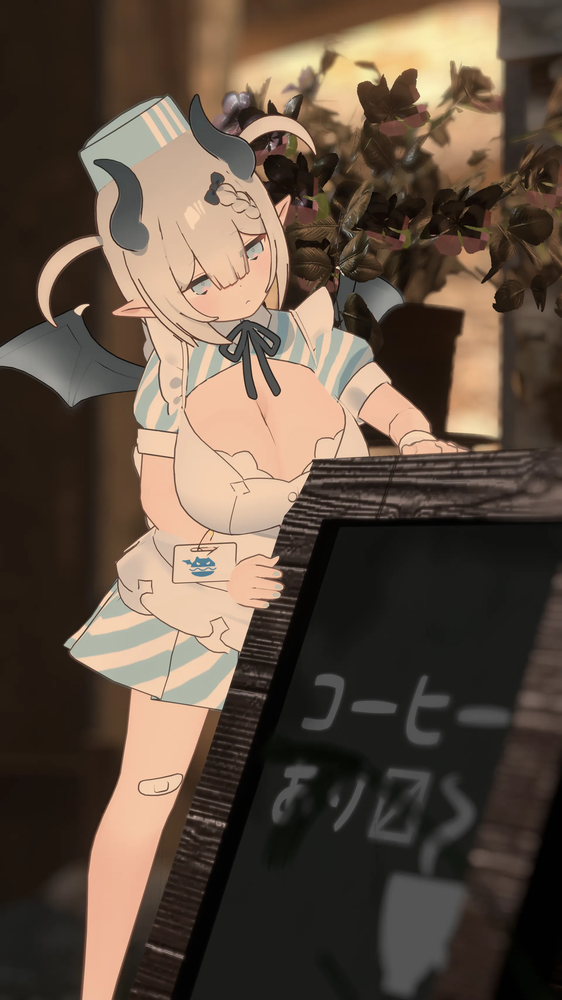 👿🍔 デビルウエイトレス ベルセリナ - ベルセリナ - ポートレート4（ミッションセクション）