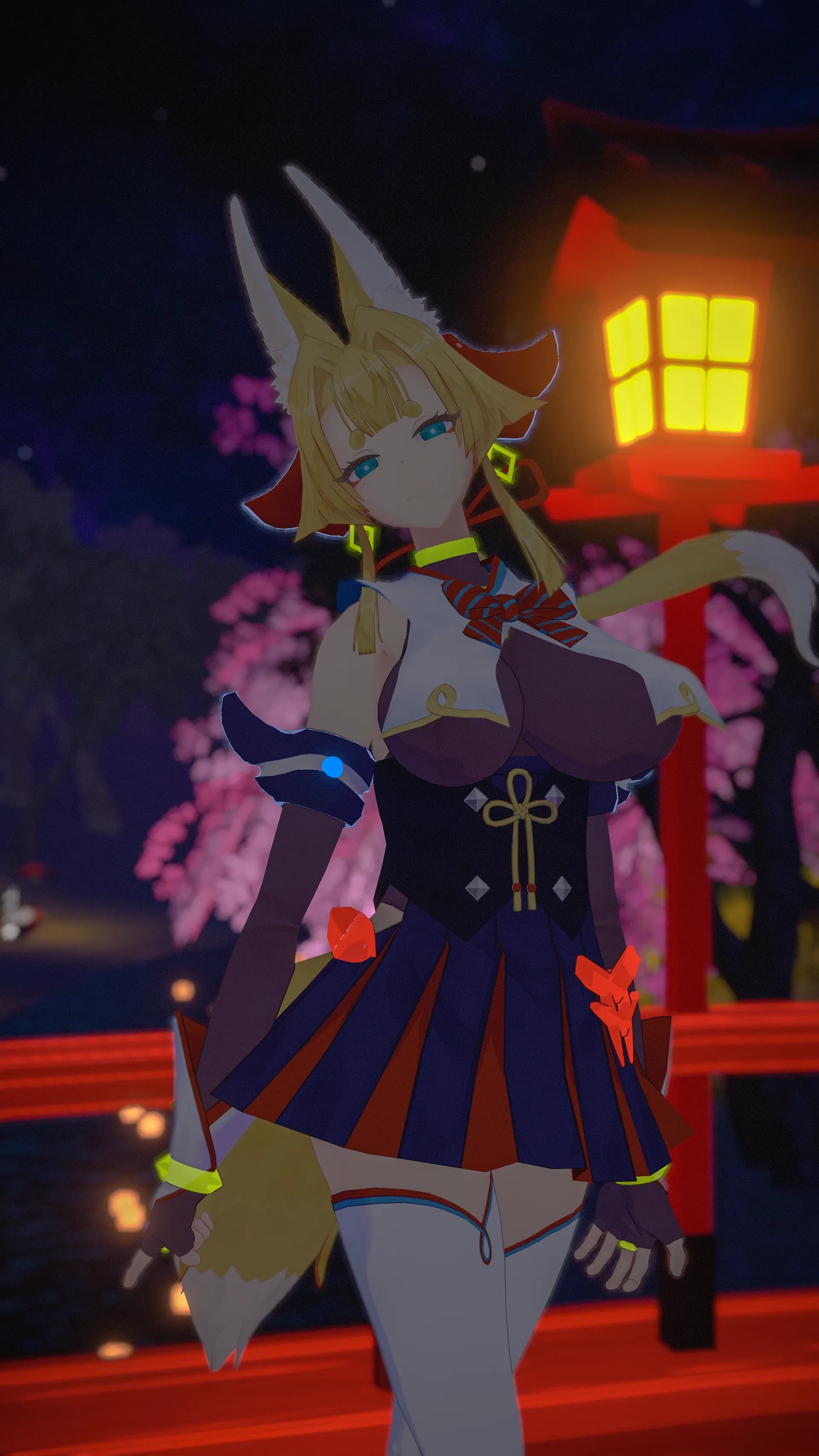 お狐様女学生 稲荷原 - 稲荷原 - ポートレート1（ミッションセクション）