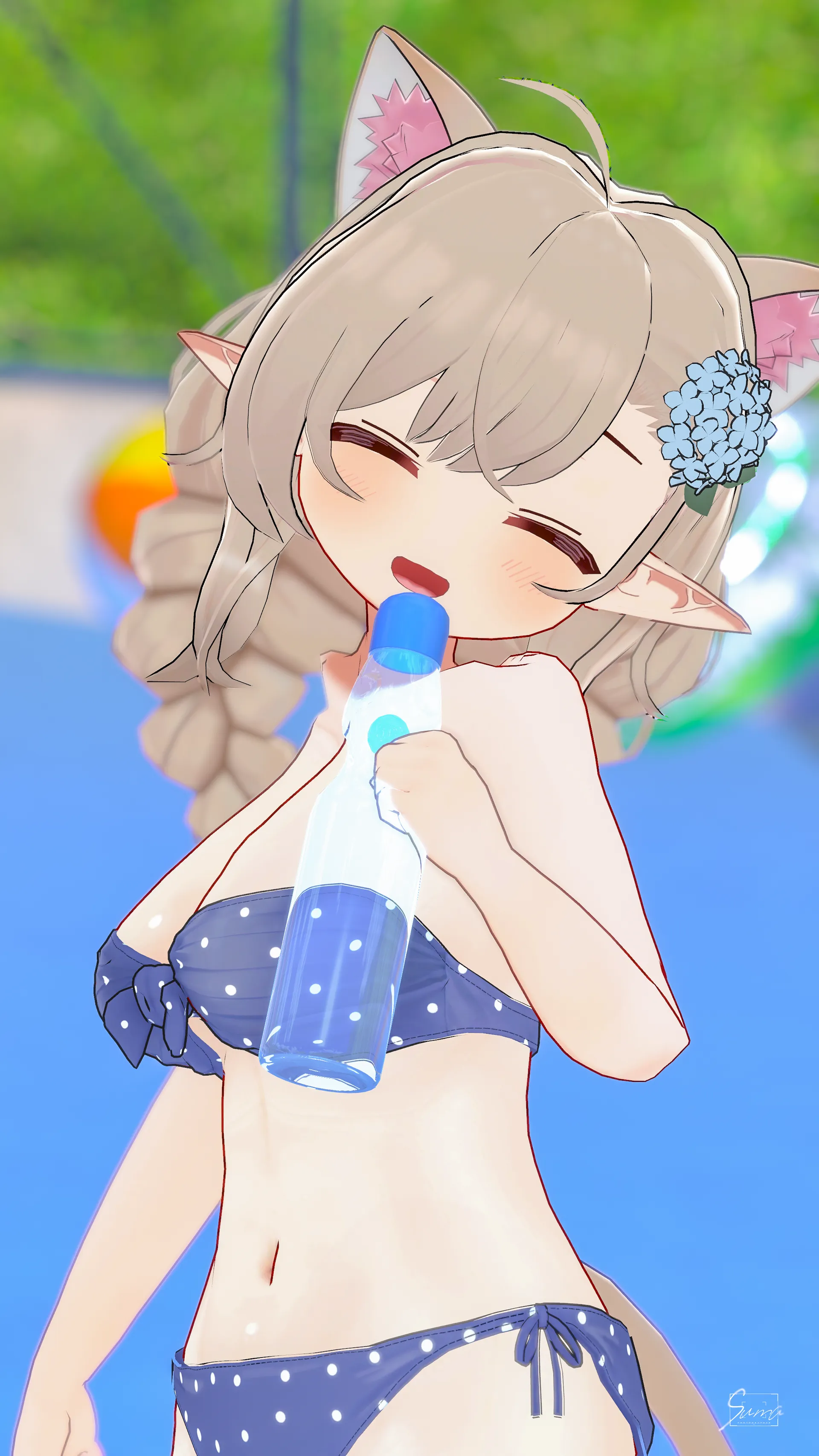 ジト目エルフのモニカ - ジト目エルフのモニカ - ポートレート6（ミッションセクション）